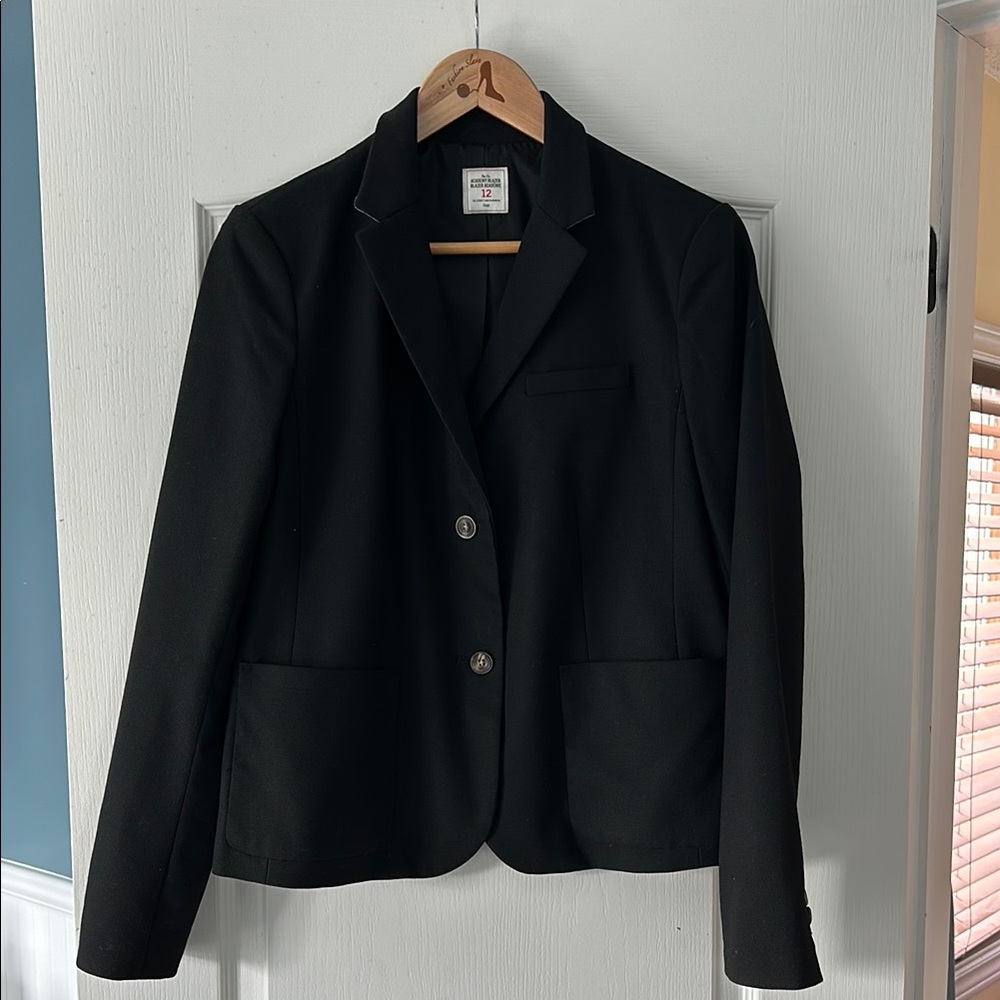 Women's Black Academy Blazer by GAP size 12